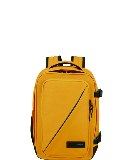 Mochila de viaje de pequeño tamaño American Tourister Take2Cabin, yellow