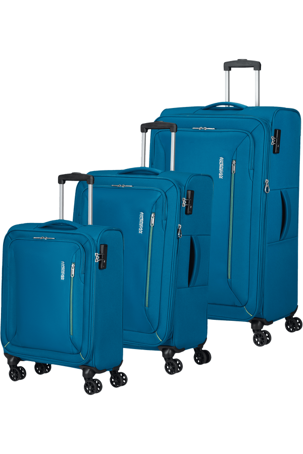 American Tourister Hyperspeed 3 PC SET A  Deep Teal