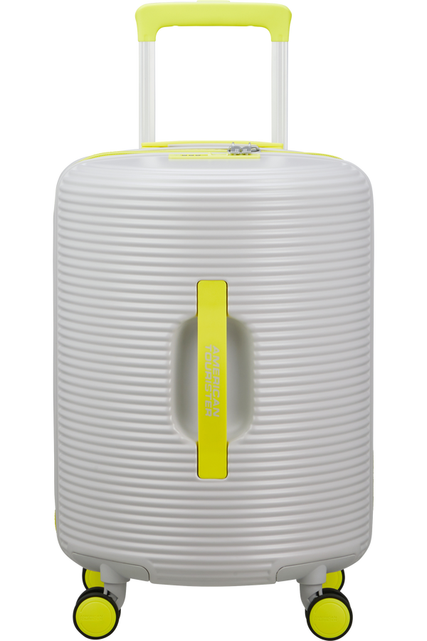 American Tourister Rollio Spinner 52cm  Light Grey/Lime