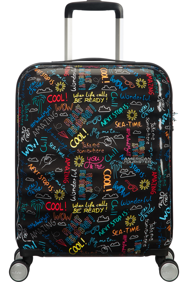 American Tourister Wavebreaker Spinner 55cm  Chalkboard